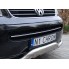 Молдинг на передний бампер (нерж.сталь) VW T5